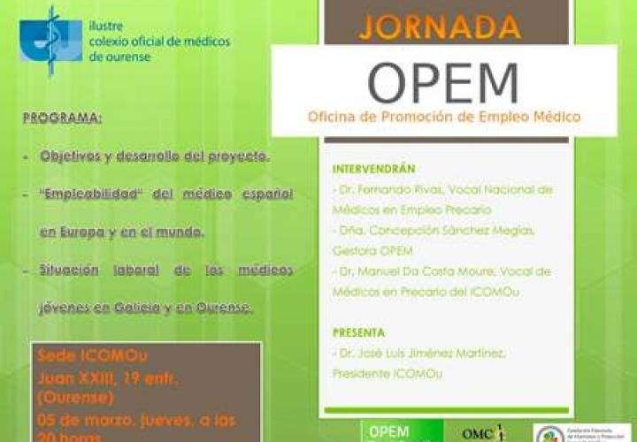 Jornada OPEM (Oficina de Promoción de Empleo Médico)