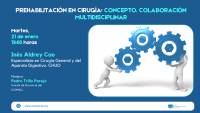 Prehabilitación en cirugía: Concepto. Colaboración multidisciplinar