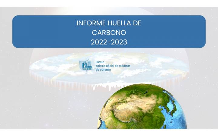 Cálculo de Huella de Carbono 2022-2023 del Colegio Médico de Ourense